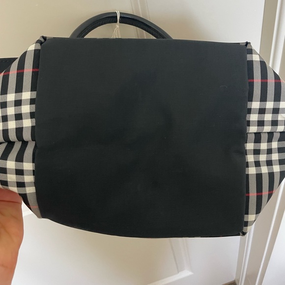 Vintage RARE Blue Label Burberry Bag| Black&Red - Picture 8 of 8